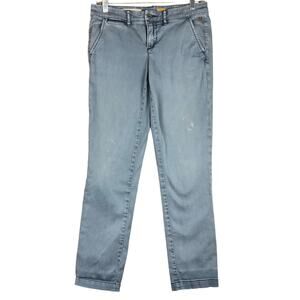 Pilcro and the Letterpress Womens Jeans Blue Grey Fit/Hyphen Straight Slim 26